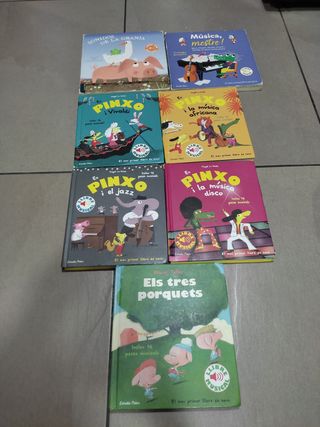 Pack o lote libros bebe, infantiles.
