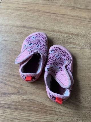 Zapatillas antideslizante slipper velcro Domyos