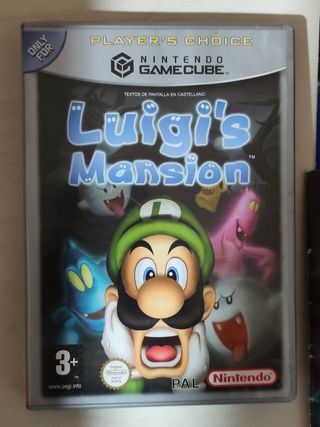 Luigi's Mansion Gamecube