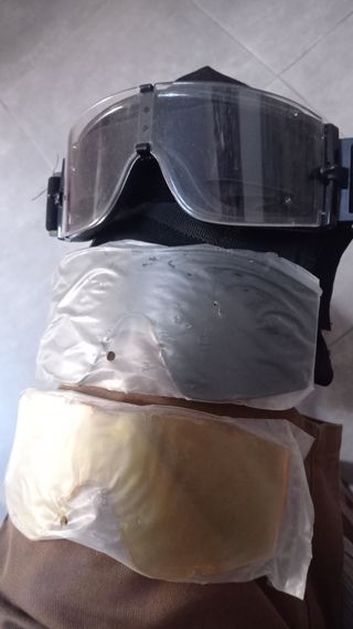 Gafas de protección con lentes intercambiables