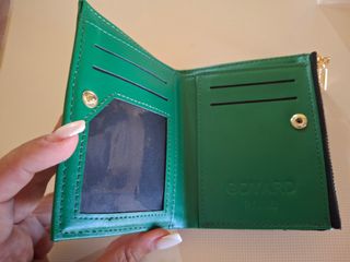 Portafoglio donna verde