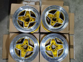 Llantas Braid D234 Renault 4x100 Doradas