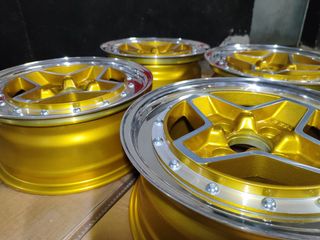 Llantas Braid D234 Renault 4x100 Doradas