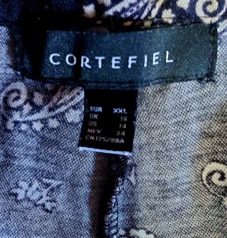 Pantalón XXL Cortefiel Estampado Paisley bolsillos