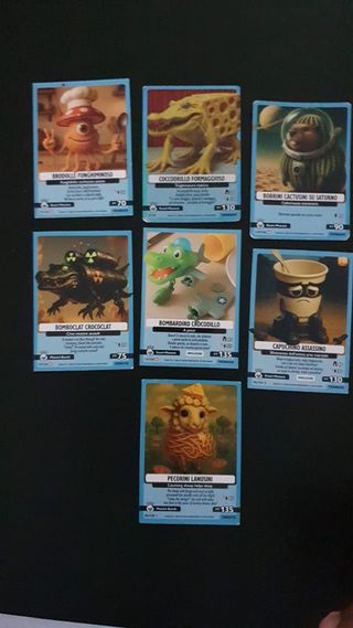 Colección Cartas Italianas Mutantes