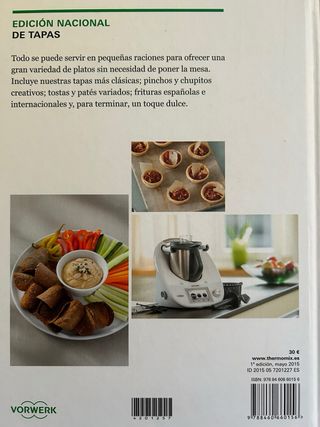 Libro de Cocina Dieta Mediterránea con Thermomix