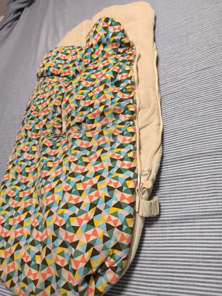 Saco para carrito de bebé con estampado de tuk tuk