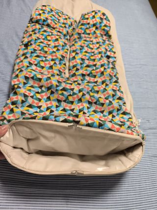 Saco para carrito de bebé con estampado de tuk tuk