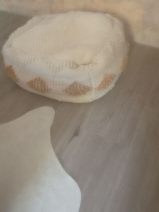 1 Puff Zara Home Beige grande