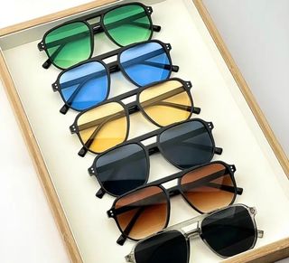 Set 6 Occhiali da Sole Aviator
