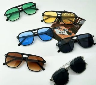 Set 6 Occhiali da Sole Aviator