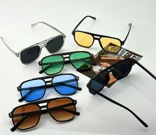 Set 6 Occhiali da Sole Aviator