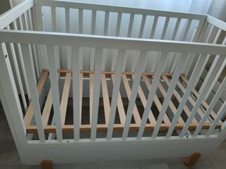Cuna bebé blanca ROS