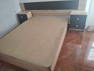 Dormitorio completo madera y plástico