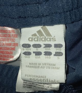 Pantalones deportivos azules y negros de Adidas