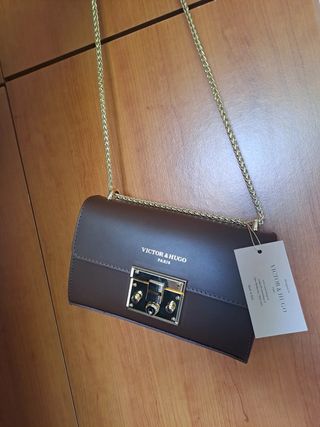 Victor & Hugo, borsa a tracolla in pelle