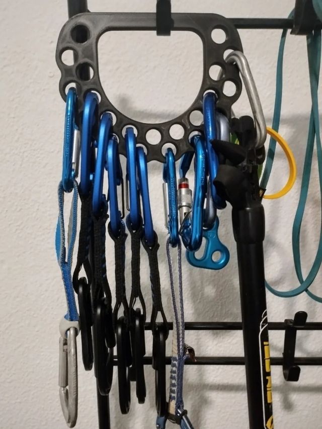 Pack lote Escalada 3D Pinza, Portamaterial y regle