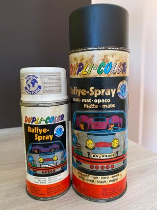 2x Duplicolor Rallye-Spray 400-200ml
