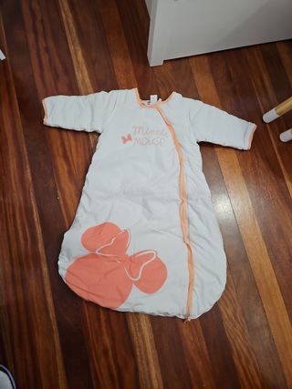 Saco dormir bebé Minnie Mouse