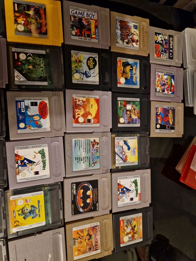 Nintendo Game Boy Cartuchos de Juegos