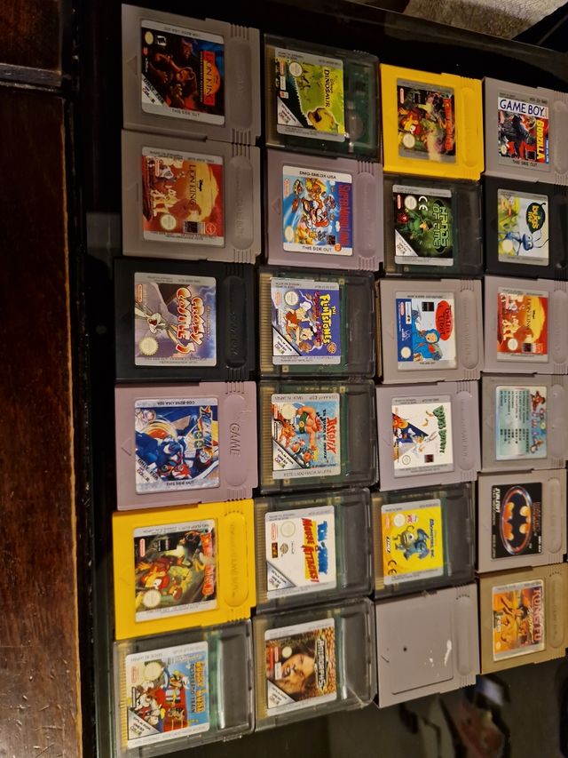 Nintendo Game Boy Cartuchos de Juegos