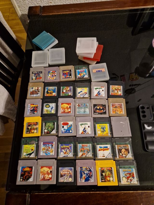 Nintendo Game Boy Cartuchos de Juegos