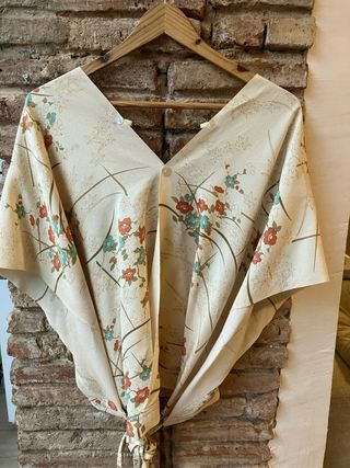 Kimono corto estampado floral