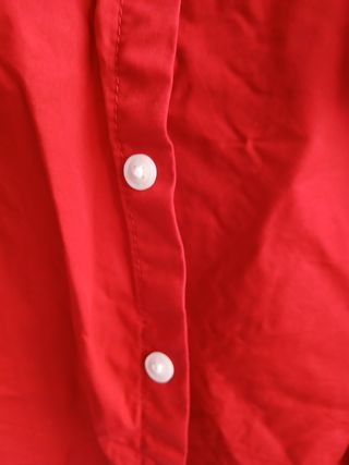 Camisa niño H&M roja. T.2 años