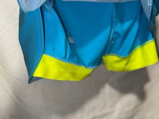 Falda pantalón corto trail mujer turquesa M