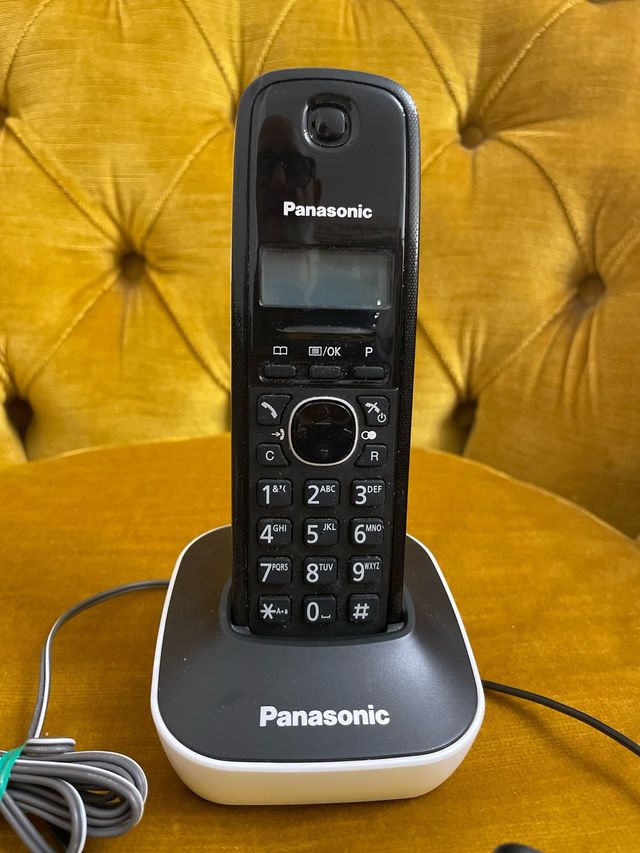 Telefono cordless Panasonic nero