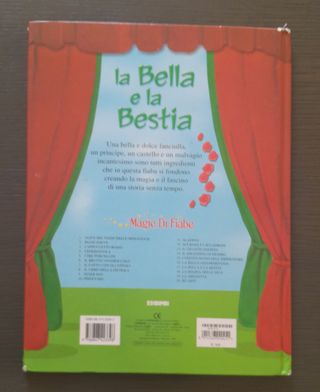 Libro per bambini "La bella e la bestia"