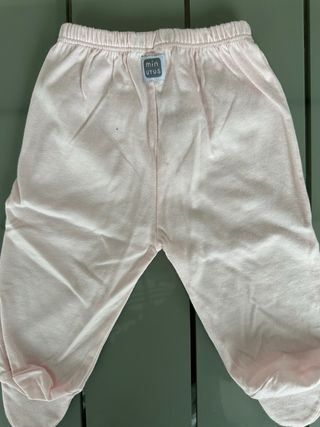 Conjunto bebé Benetton rosa 3 meses