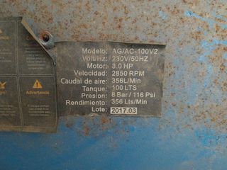 Compresor de aire Grand Master 100L