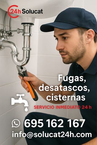 "Fontanero urgente 24h Vallés Occidental"