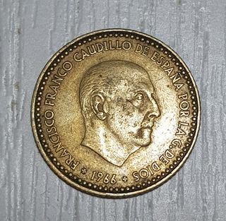 Lote 330 Monedas 1 Peseta 1966 España