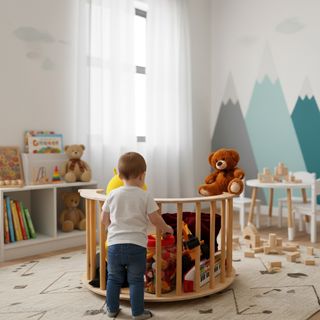 Rocker balancin Montessori 8 en 1 juegos motricida