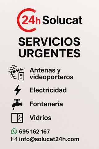 "Servicios urgentes 24h Vallés Occidental"