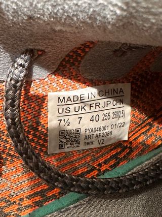 Adidas Yeezy Boost 350 V2 Gris Naranja