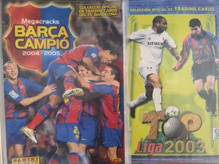 Cromos Megacracks Barça Campió y Top Liga 2003