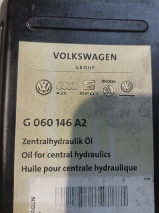 Aceite Hidráulico VW G 060 146 A2
Vw T5 y T6 Calif