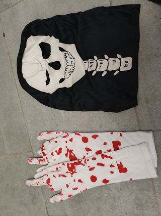 Disfraz Calavera Atosa Halloween Talla Única