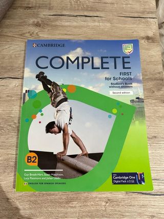 Complete First for Schools for Spanish Speakers...