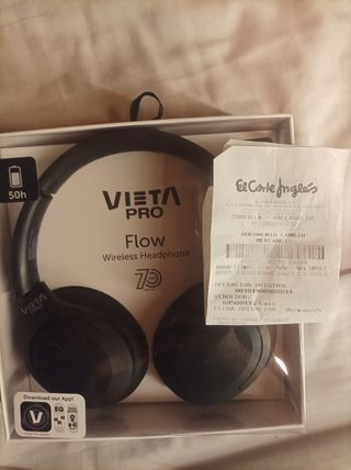 Auriculares Vieta Pro Flow Wireless Negro