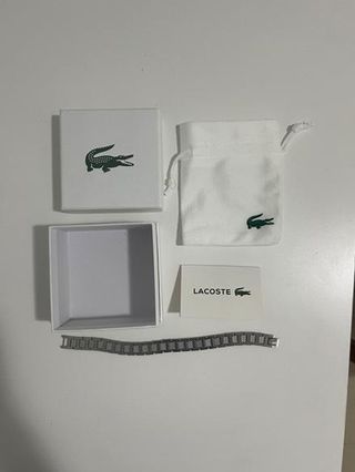 Pulsera Lacoste Plata