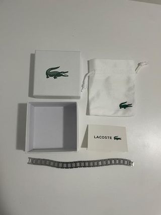 Pulsera Lacoste Plata