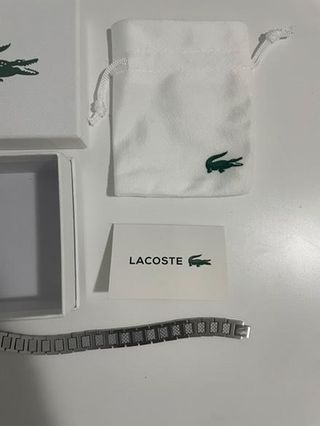 Pulsera Lacoste Plata