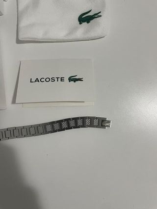 Pulsera Lacoste Plata