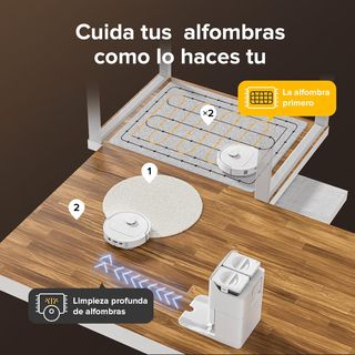 Roborock Qrevo S Set Robot Aspiradora Fregasuelos
