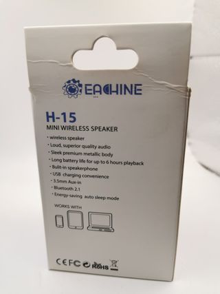 Altavoz Bluetooth Eachine H-15 Mini
