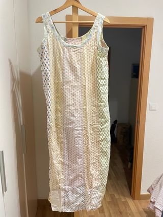 Vestido estilo patchwork